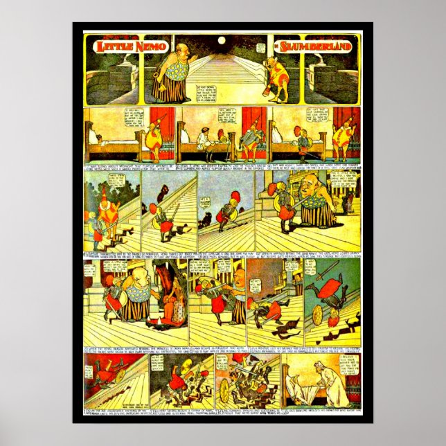 Tecknad-Little Nemo 3 med poster Vintage (Framsidan)