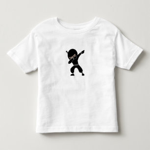 Tecknad Little Ninja Warrior T Shirt