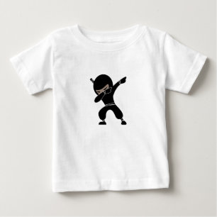 Tecknad Little Ninja Warrior T Shirt