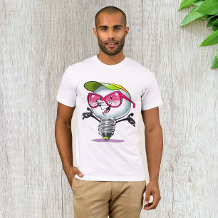 Tecknad Ljusbulb Manar T-Shirt