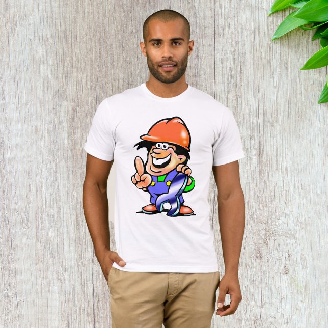 Tecknad man i Manar T-Shirt (Skapare uppladdad)