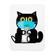 Tecknad Manchys säkra magnet