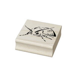 tecknad, månkonst frimärke stämpel