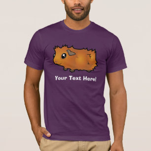 Tecknad marsvin (luddig) tee shirt