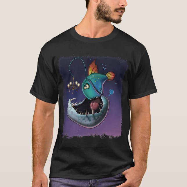 Tecknad marulk t shirt (Framsida)