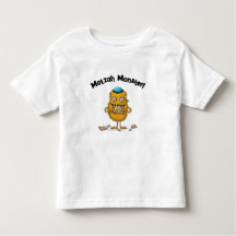 Tecknad Matzah Monster Passover T-Shirt