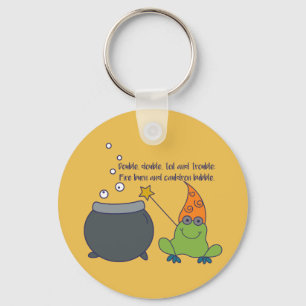 Tecknad McBeth Halloween Nyckelring