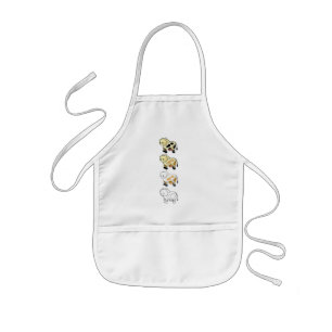 Tecknad Mejerikor Apron Barnförkläde