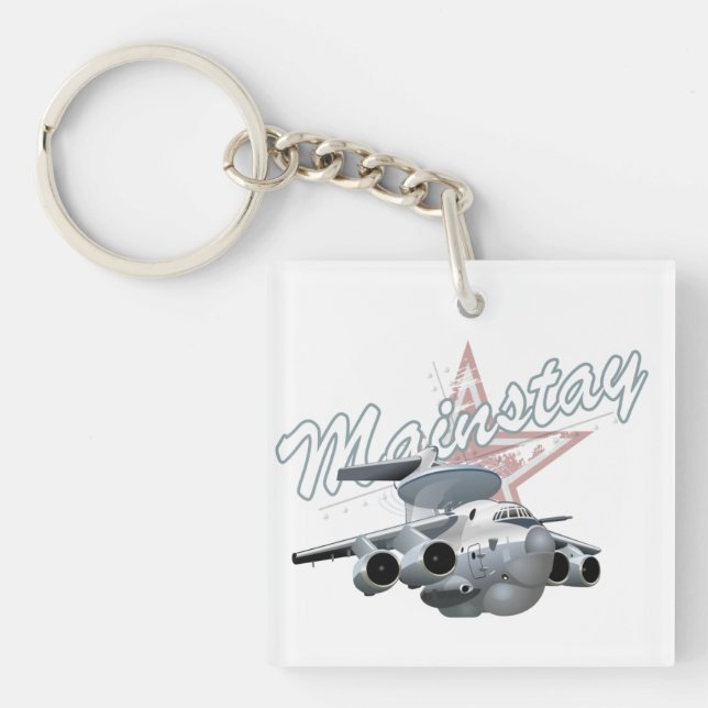 Tecknad militären flygplan (Framsidan)