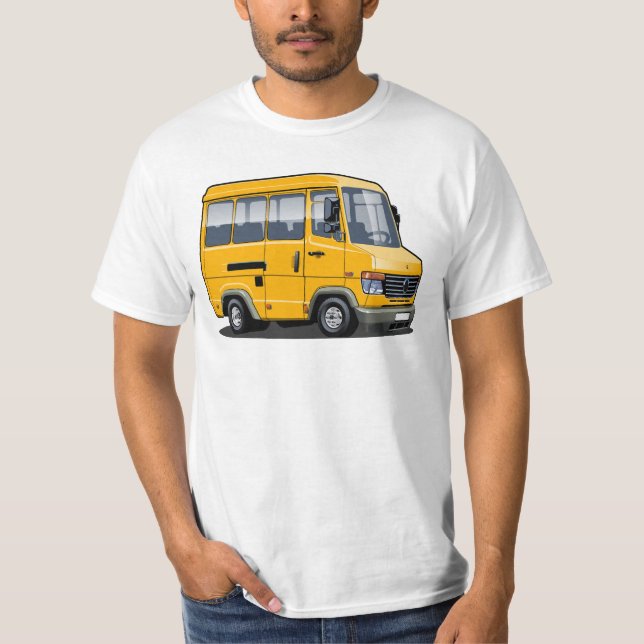 Tecknad mini buss t shirt (Framsida)
