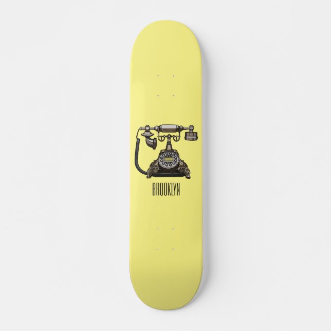 Tecknad Mini Skateboard Bräda 18,5 Cm (Framsida)
