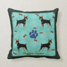 Tecknad Miniature Pinscher