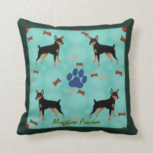 Tecknad Ministern Pinscher Kudde