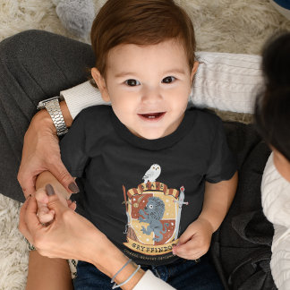 Tecknad modig Gryffindor-vapen T Shirt