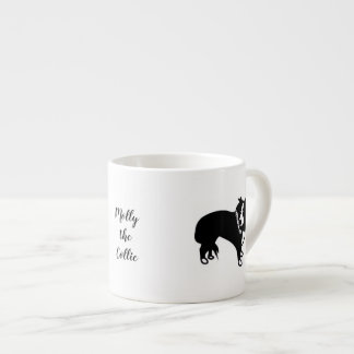 Tecknad Molly the Collie Coffee Mugg Espressomugg