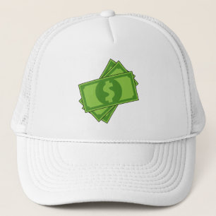 Tecknad Money Dollar Bills Keps