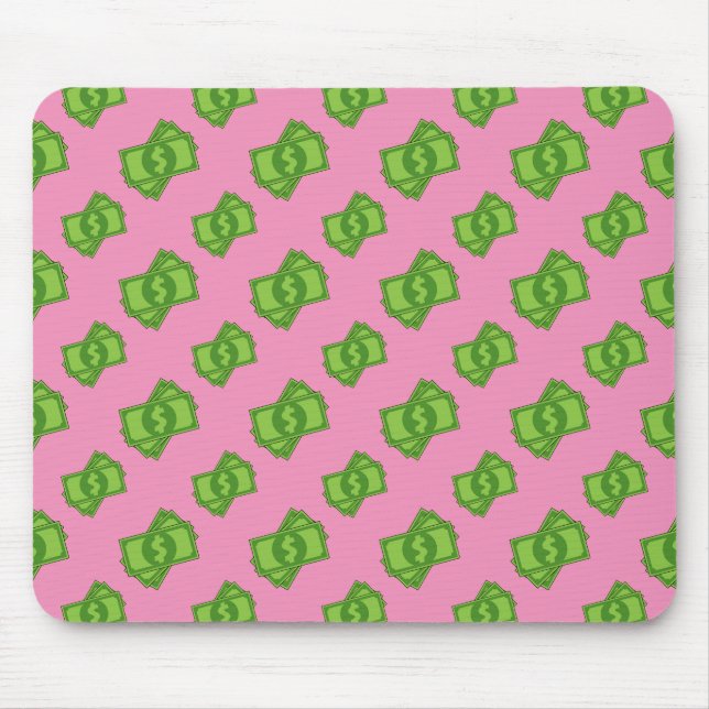 Tecknad Money Dollar Bills Musmatta (Framsidan)