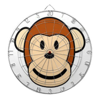 Tecknad Monkey Dart Board Darttavla