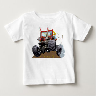 Tecknad monster lastbil t shirt