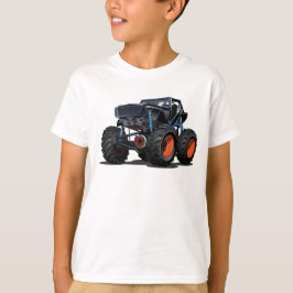 Tecknad monster lastbil t shirt
