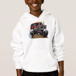 Tecknad monster lastbil t shirt