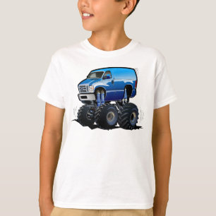 Tecknad monster lastbil t shirt
