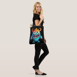 Tecknad Monster Tygkasse