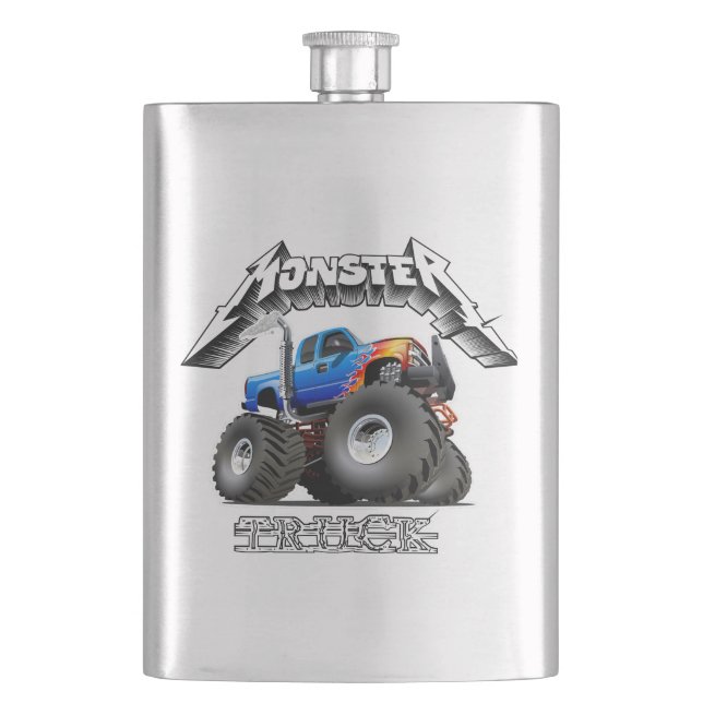 Tecknad monstertruck fickplunta (Framsidan)