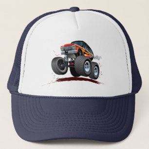 Tecknad monstertruck keps