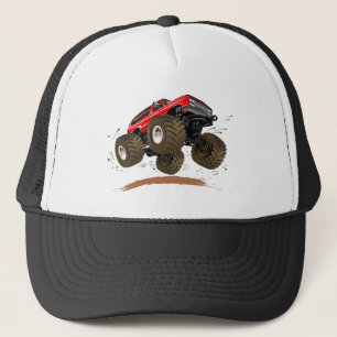 Tecknad monstertruck keps