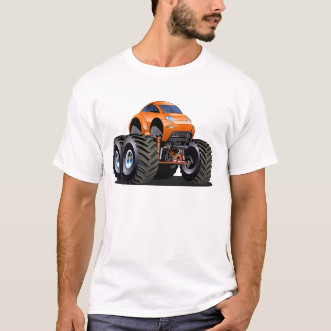Tecknad monstertruck t shirt (Framsida)