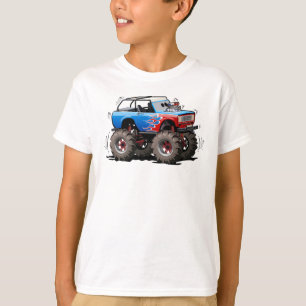 Tecknad monstertruck t shirt