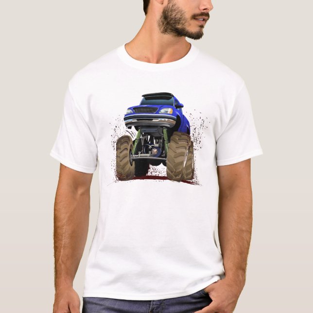 Tecknad monstertruck t shirt (Framsida)