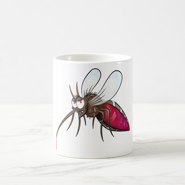 Tecknad Mosquito Kaffemugg (Skapare uppladdad)