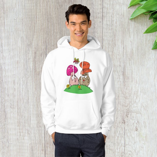 Tecknad Mushroom Manar Hoodie (Skapare uppladdad)