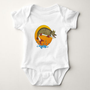 Tecknad Muskie Tee Shirt