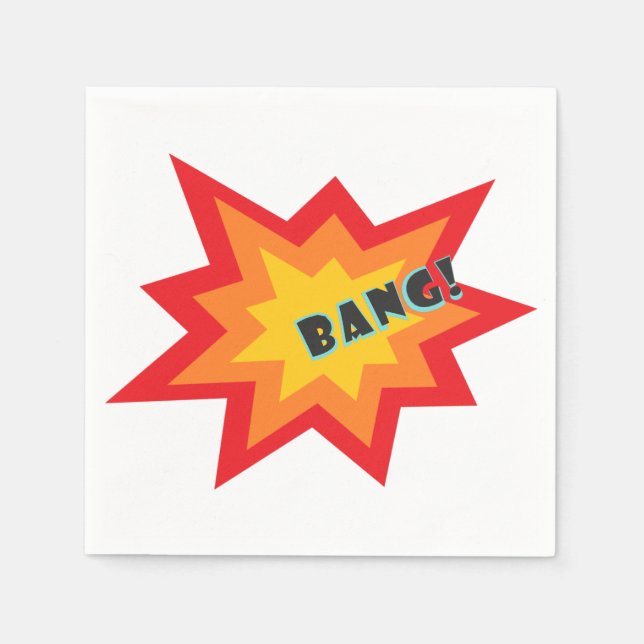 Tecknad Napkins för Party Pappersservett (Framsidan)