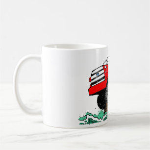 Tecknad: Noahs F150-lastbil Kaffemugg