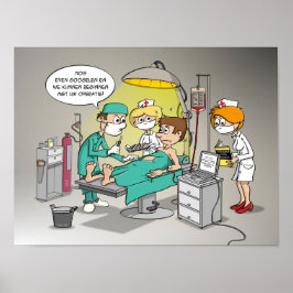 Tecknad; Nog ens googelen en we kunnen opereren Poster