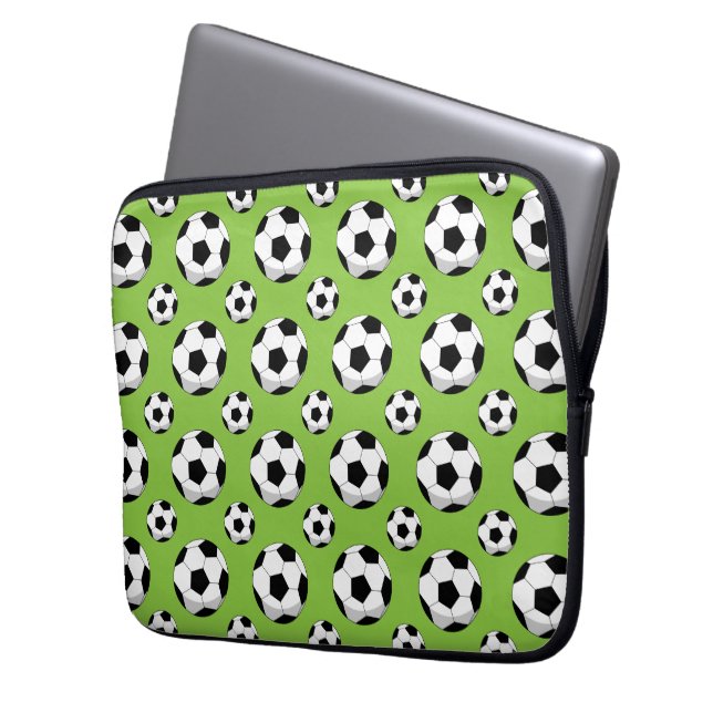 Tecknad Ocer Ball Mönster Laptop Fodral (Framsidan Vänster)