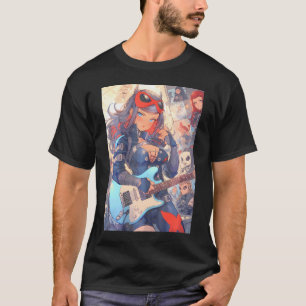 Tecknad och konst av brant och dynamiskt djur samt t shirt