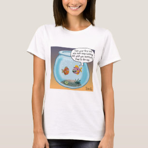 Tecknad om liv och död t shirt
