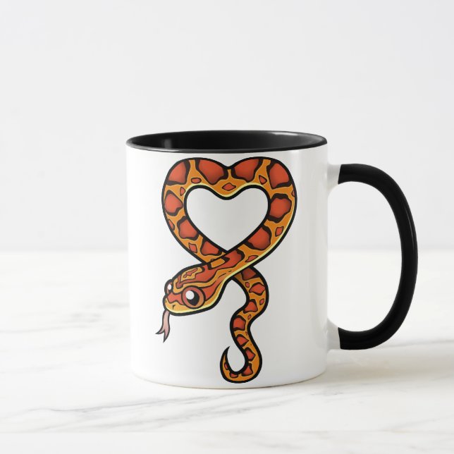 Tecknad orm mugg (Höger)
