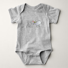 Tecknad Ox China Year Baby, född 2021 Body T Shirt