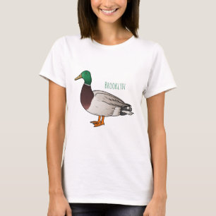 Tecknad på Mallard anka T Shirt
