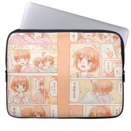 Tecknad Page, Manga av Natasha Us Laptop Fodral