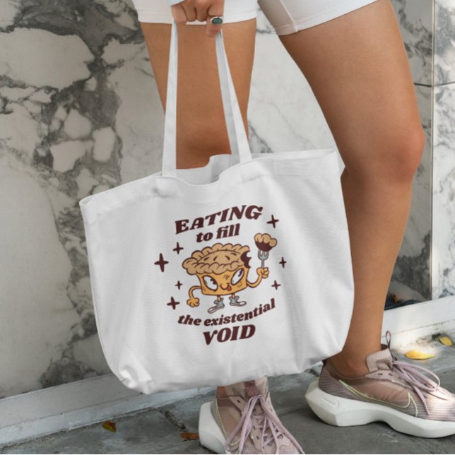 Tecknad Paj Funny Tote Bag Tygkasse (Skapare uppladdad)
