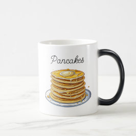 Tecknad Pancakes | Yummy Foodie Magisk Mugg