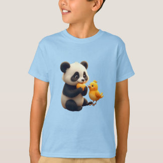 Tecknad panda T-Shirt