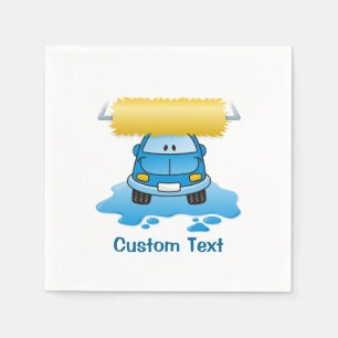 Tecknad Pappersservett